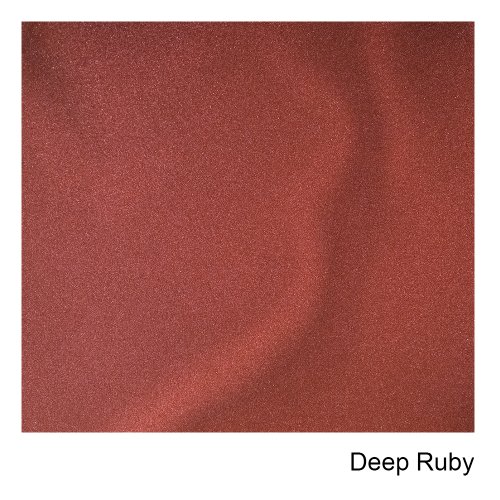 Deep Ruby Metallic Colour Pigment Swatch