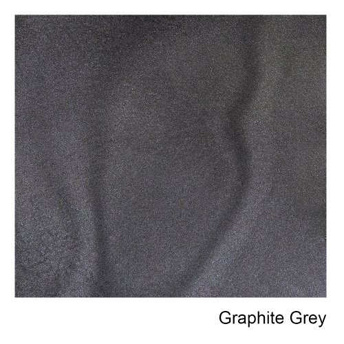 Graphite Grey Metallic Colour Pigment Swatch