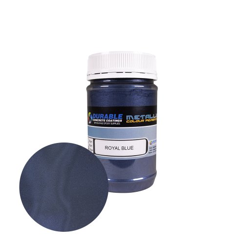 Royal Blue Metallic Colour Pigment Template