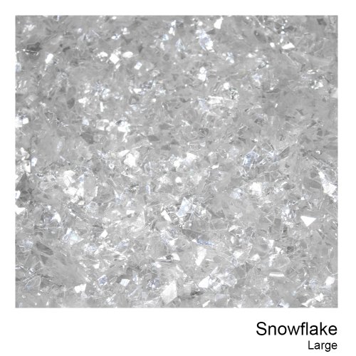 Snowflake Glitter Swatch Large